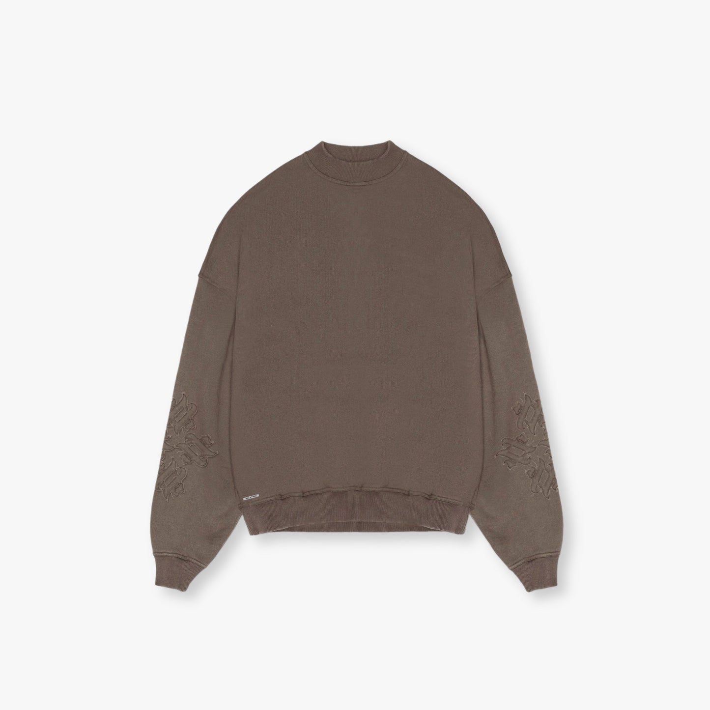 UMBER - BROWN CREW NECK