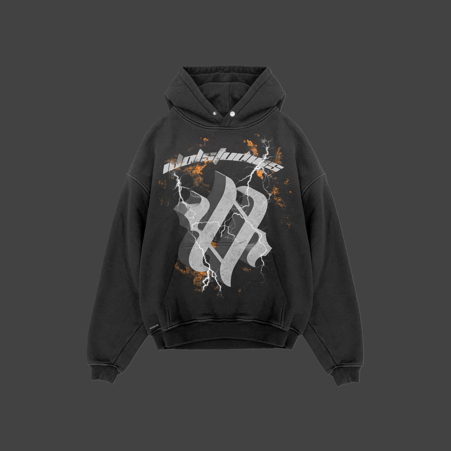 Stormborn - half washed hoodie