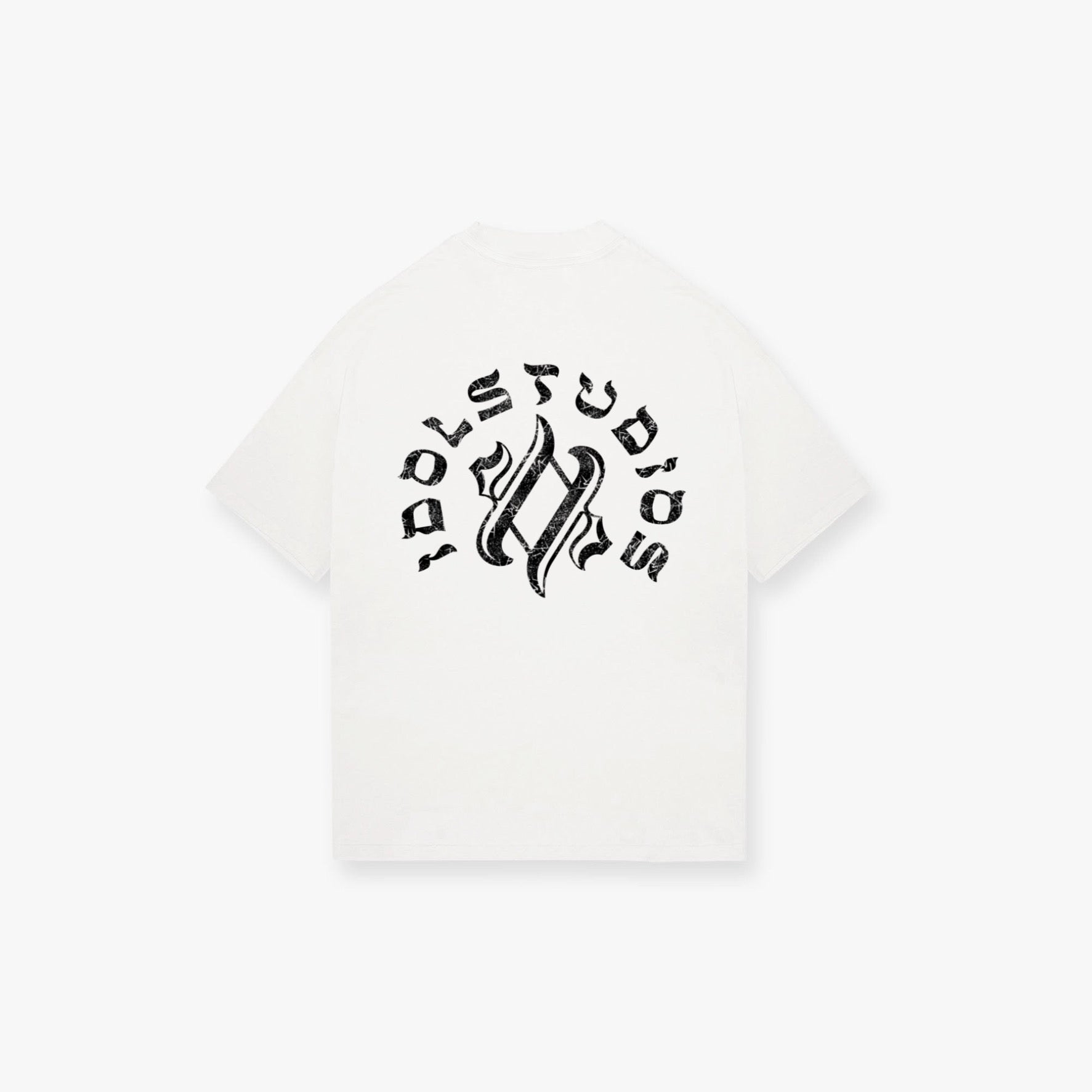SCROLL LOGO - WHITE Idolstudios