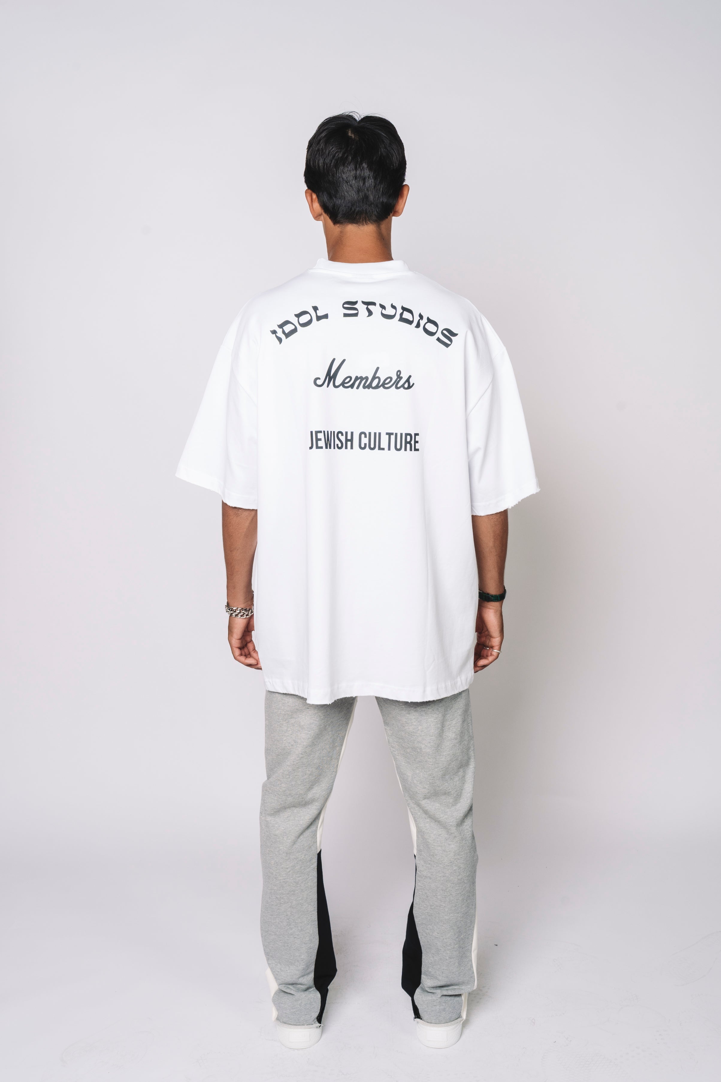 Flare sweatpants - grey IDOL STUDIOS