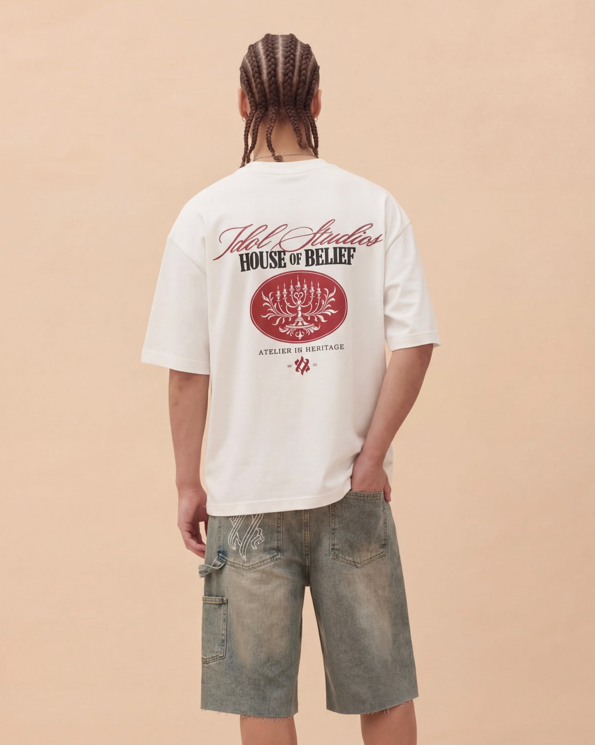 BELIEF - WHITE T-SHIRT Idolstudios