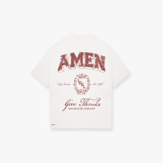 AMEN - WHITE RED