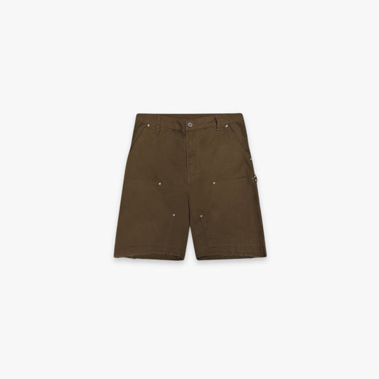 Carpenter shorts - washed tan