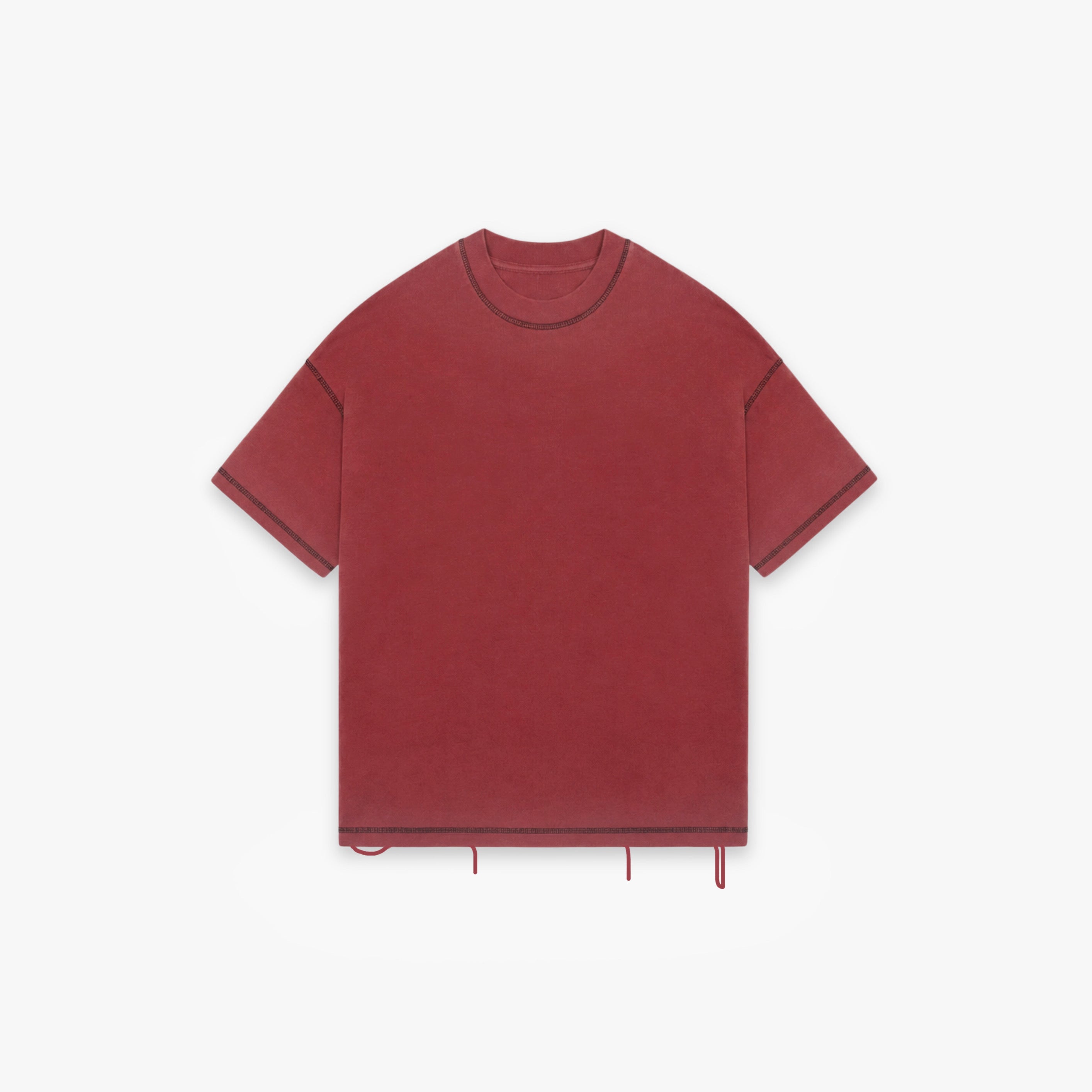 PEACH RIP - WASHED RED