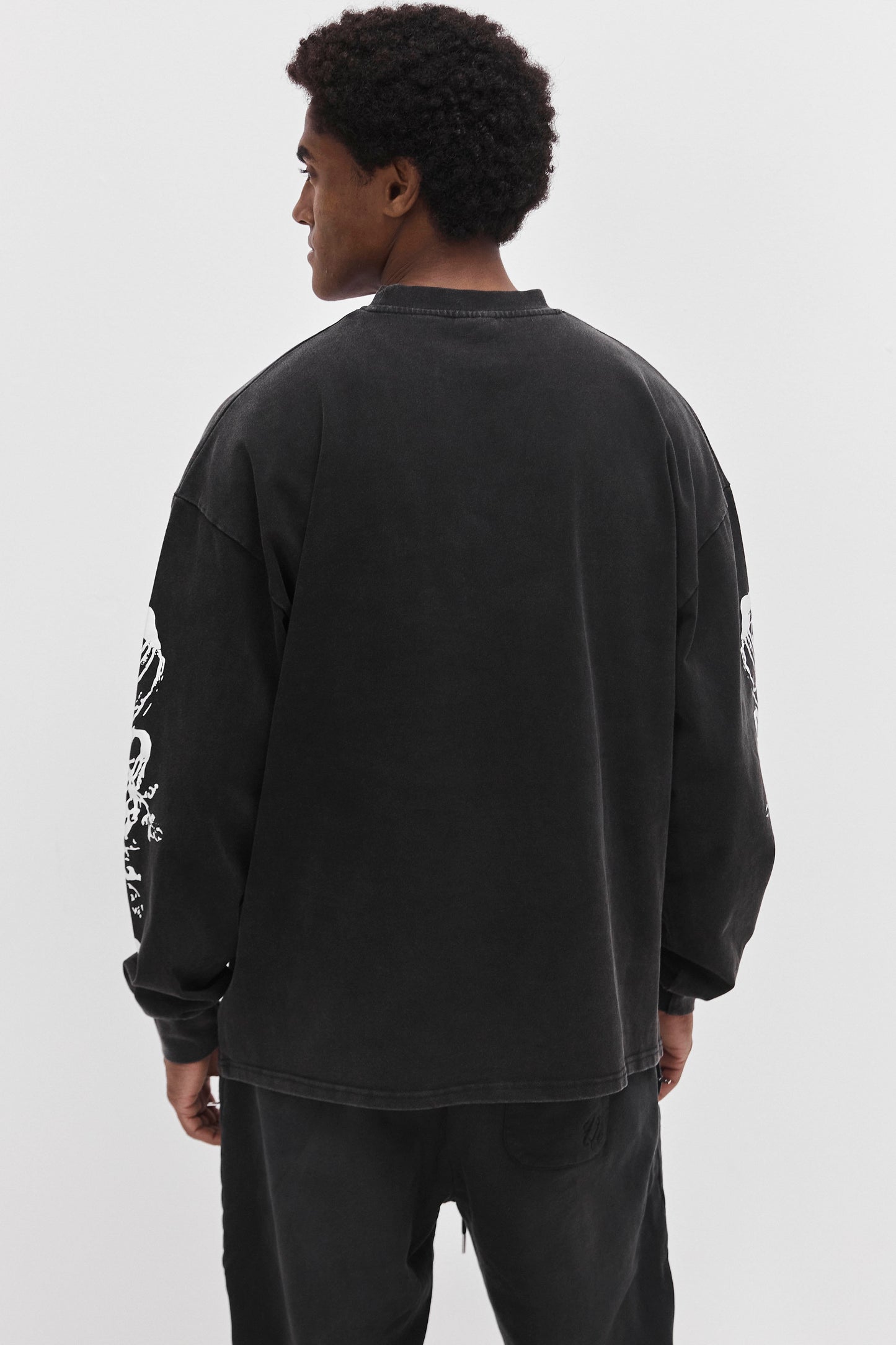 Riding angel - washed black