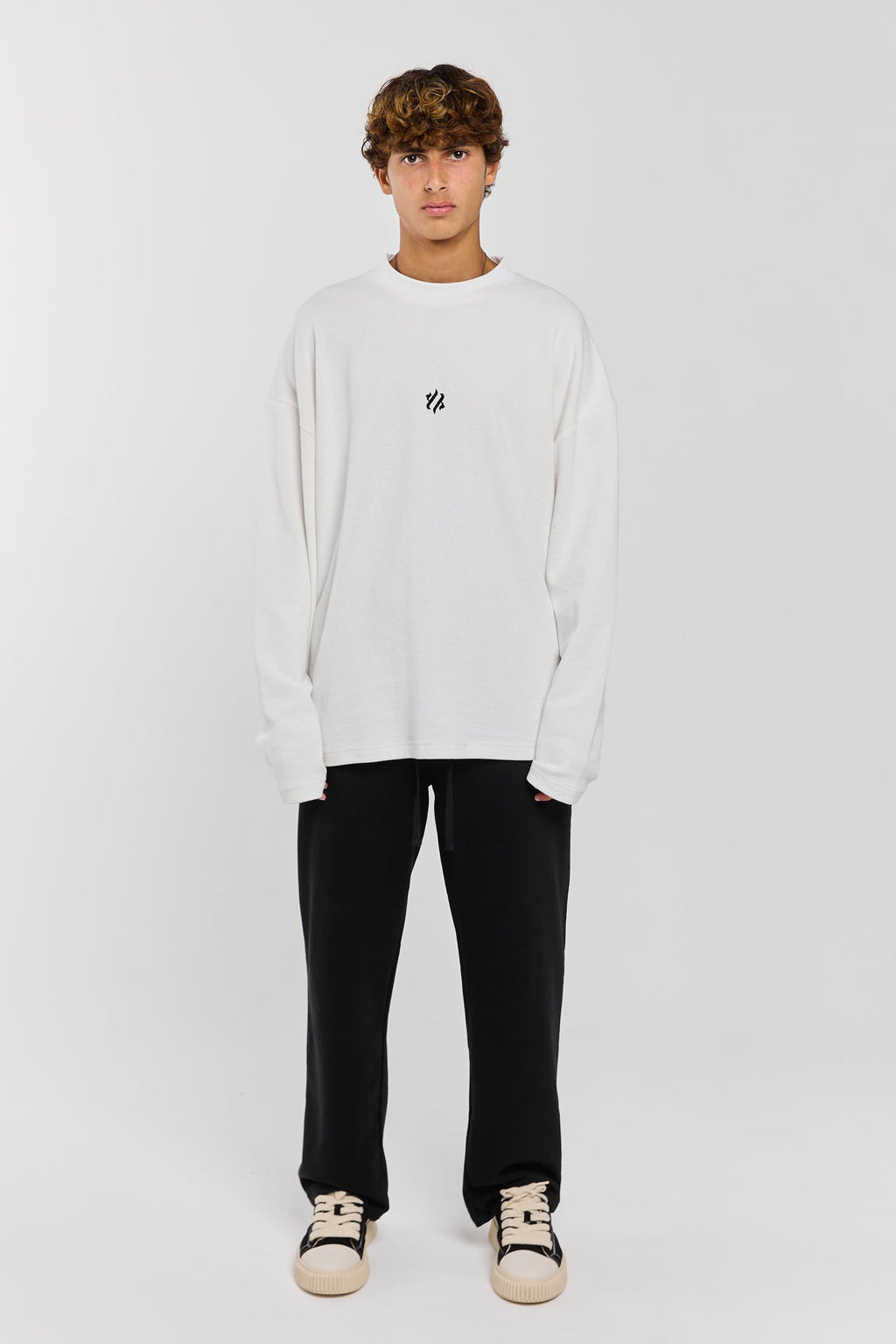 HALO - WAFFLE LONG SLEEVE TEE Idolstudios
