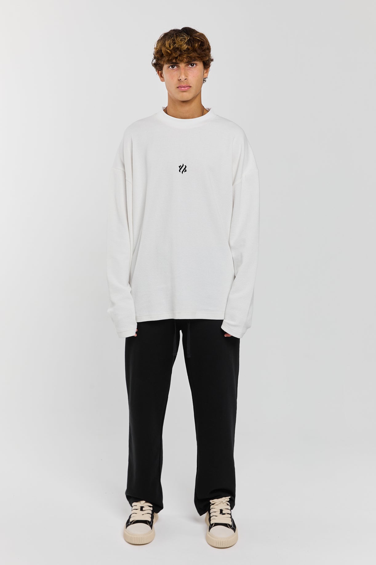 HALO - WAFFLE LONG SLEEVE TEE