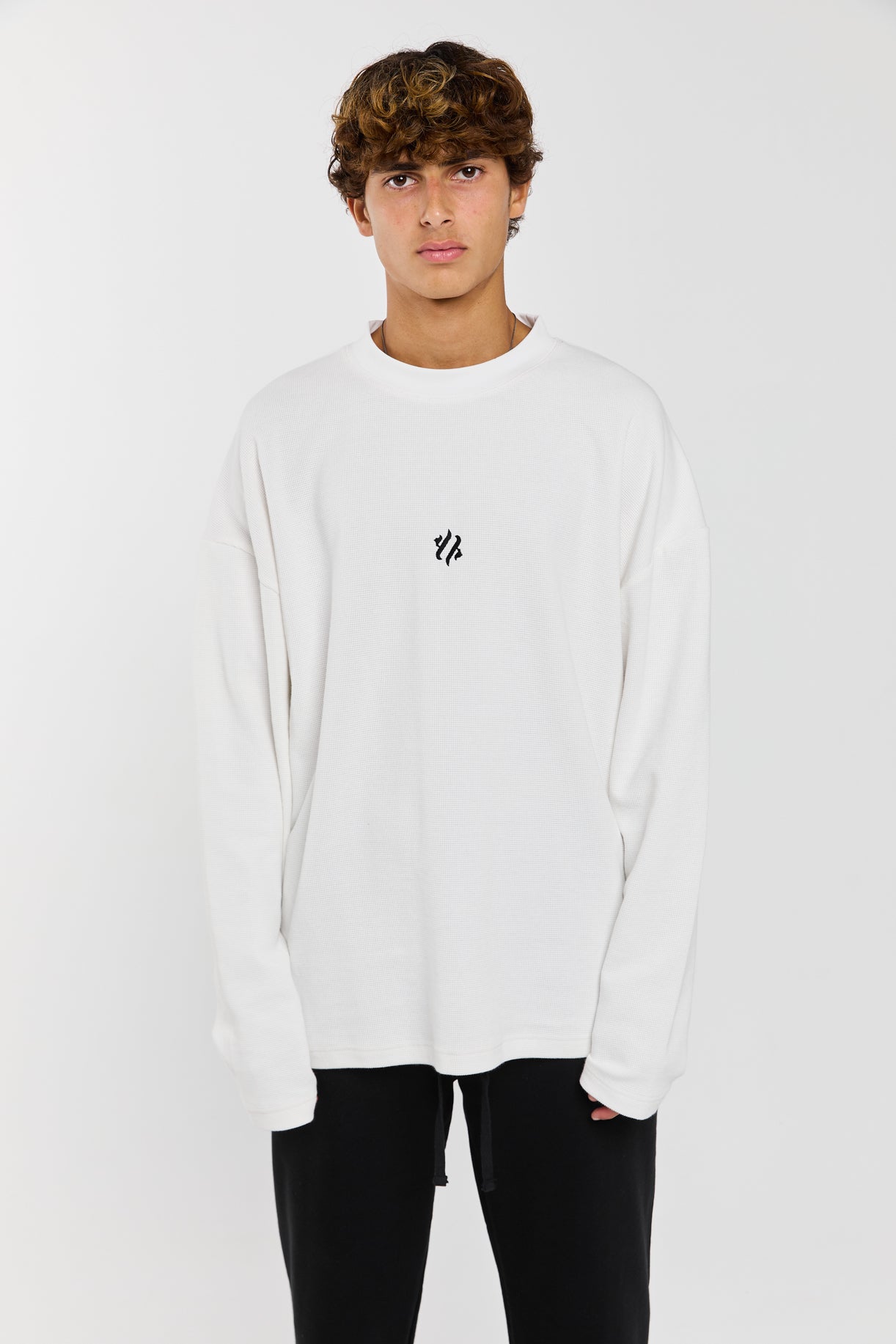 HALO - WAFFLE LONG SLEEVE TEE