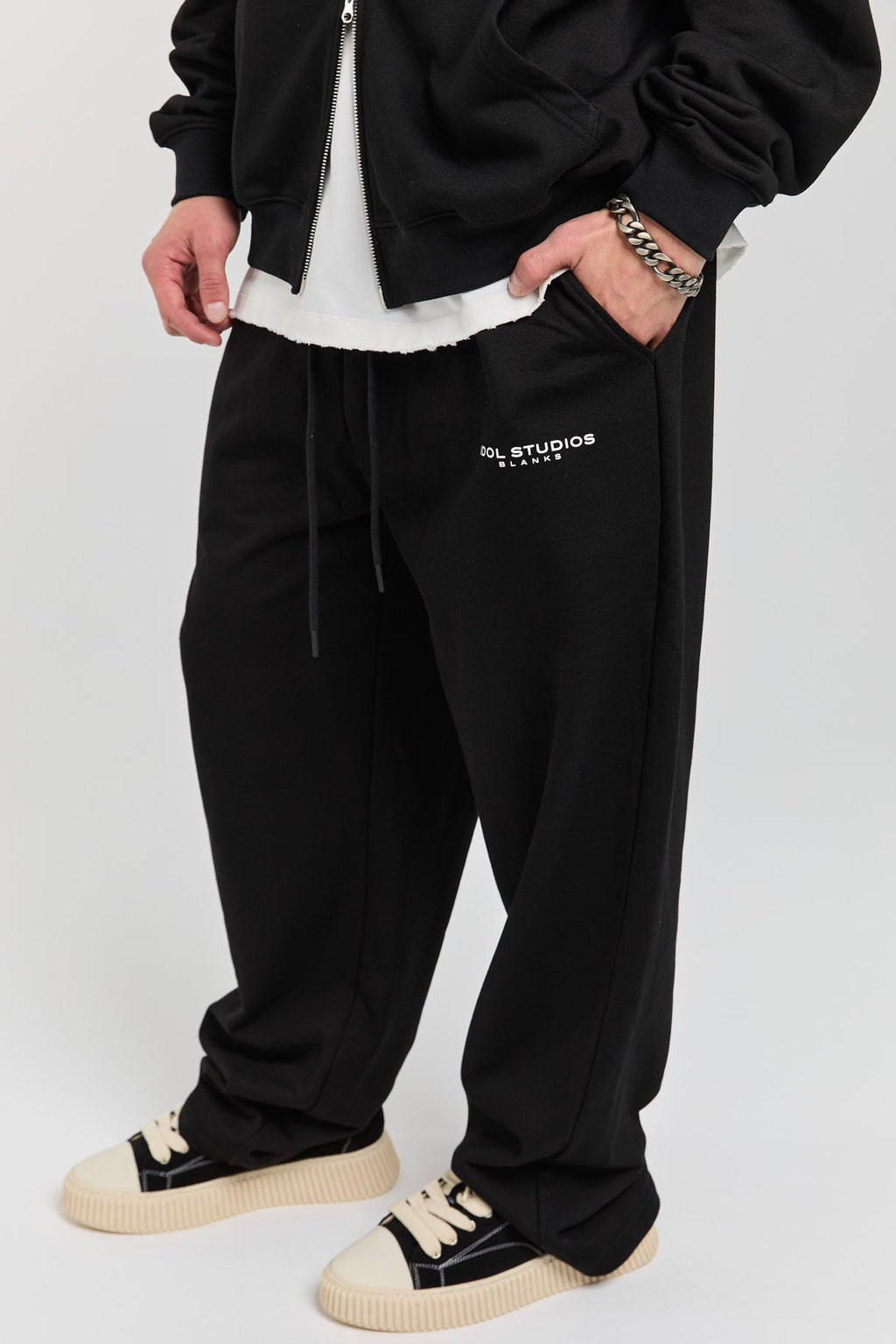 BLANKS - BLACK SWEATPANTS IDOL STUDIOS