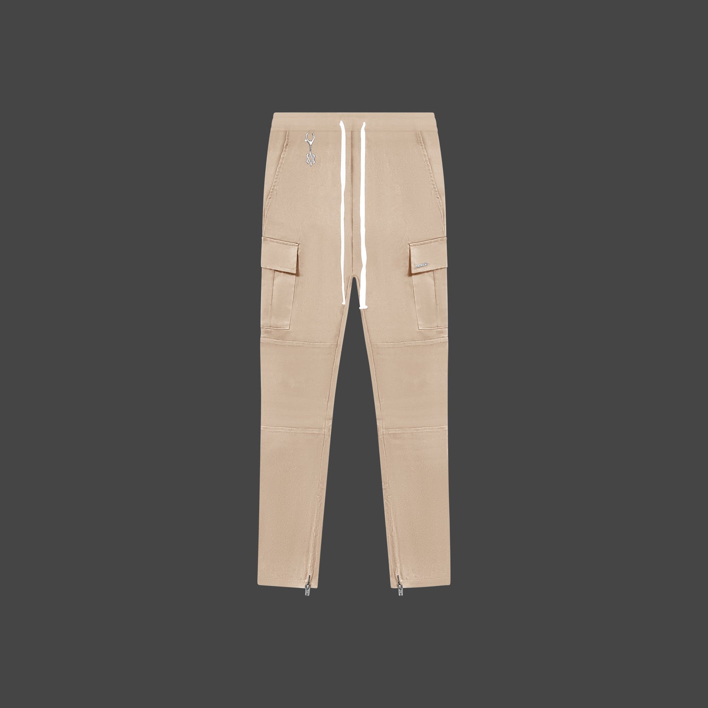 Cargo pants - beige stone